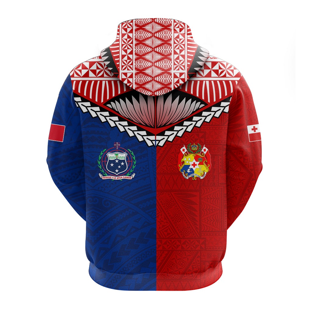Tonga Combine Samoa Pride Zip Hoodie LT12