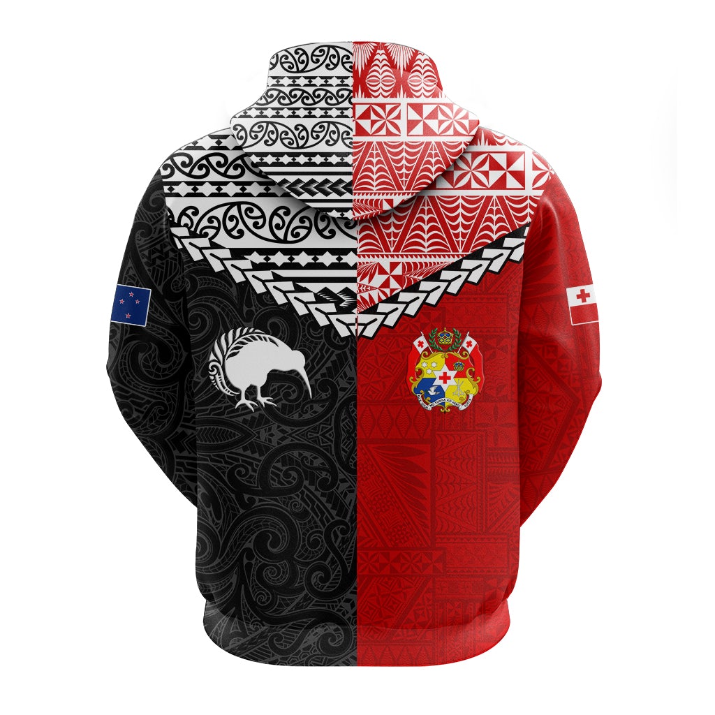 Tonga Combine New Zealand Maori Aotearoa Heritage Hoodie LT12