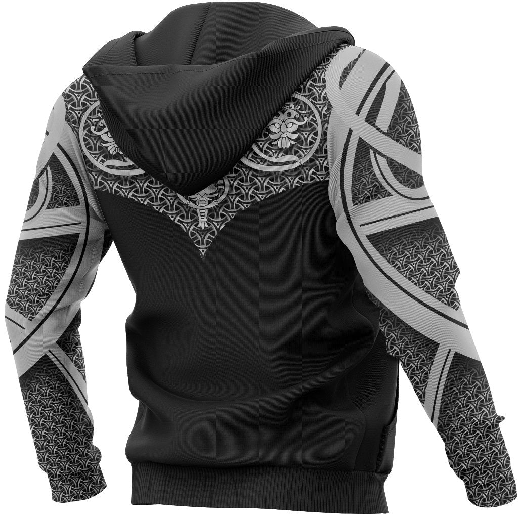 Viking Hoodie Best Viking Tattoo (Zip) RLT12