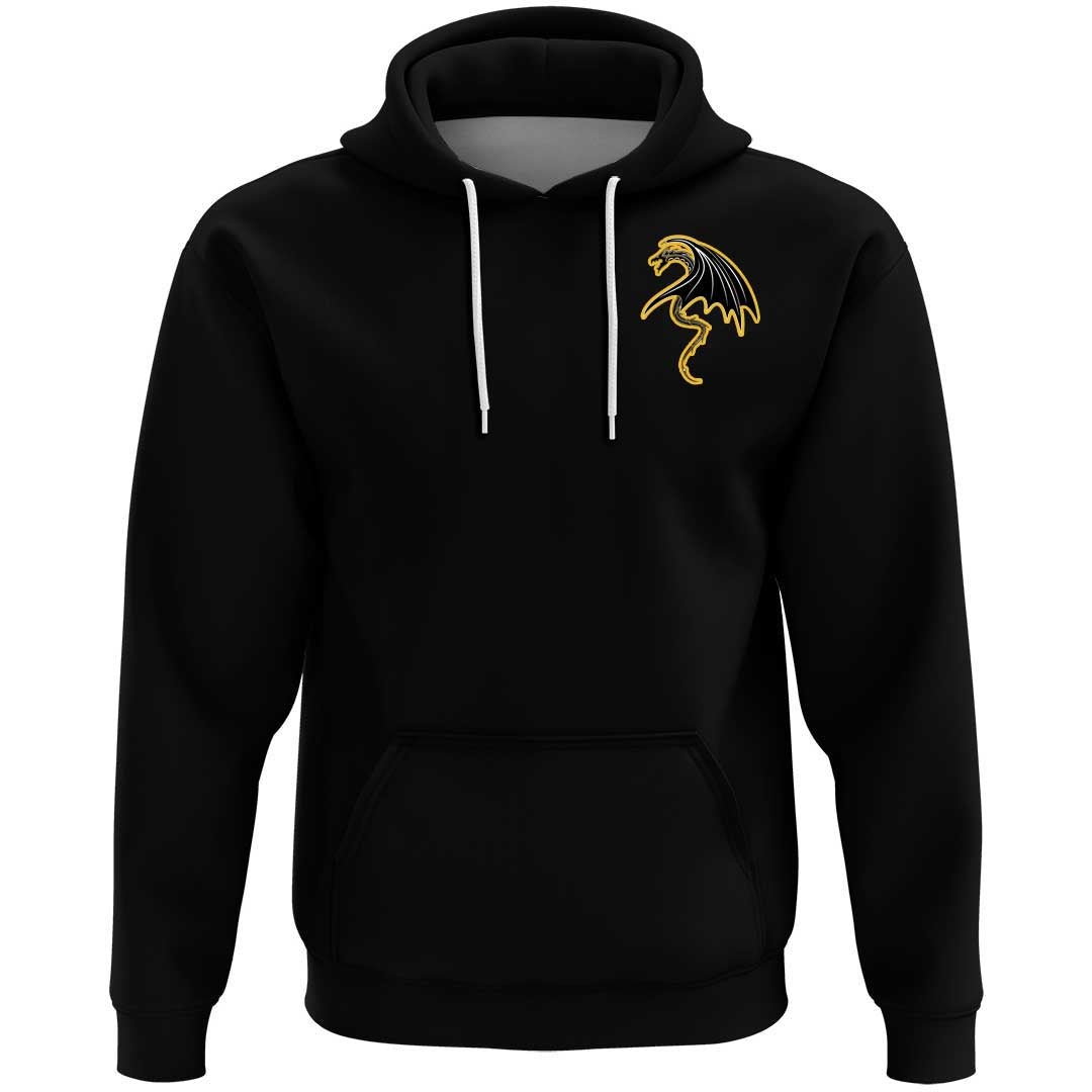 Viking Clothing Viking A Black Dragon Hoodie RLT12