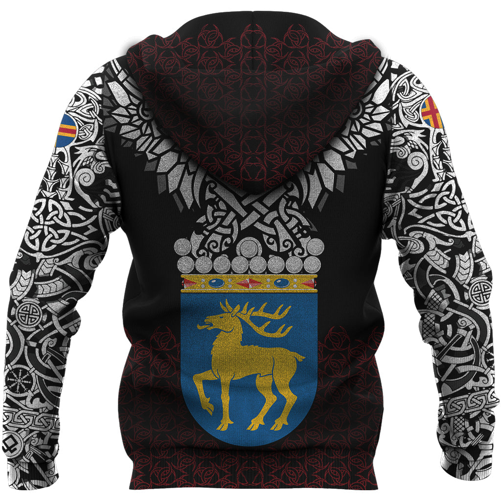 Viking Hoodie Aland Viking Symbol RLT12