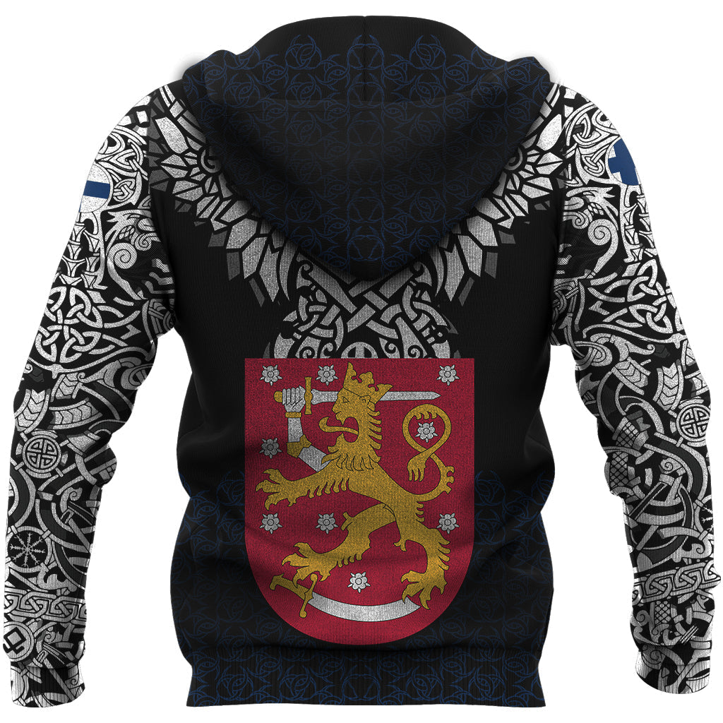 Viking Hoodie Finland Viking Symbol RLT12