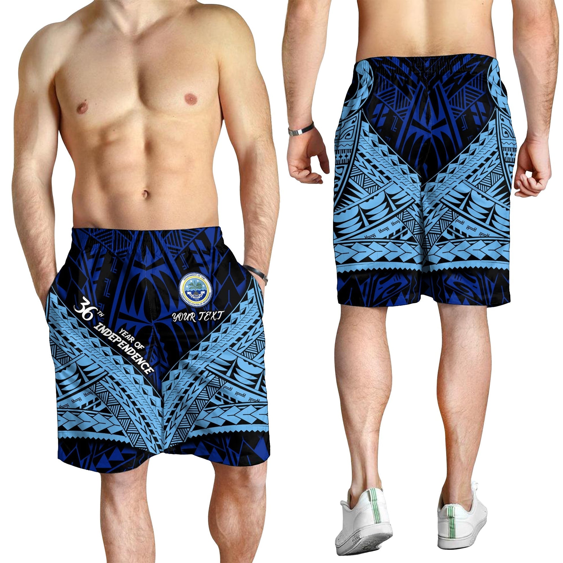 FSM 36th Year Of Independence Men Short LT2
