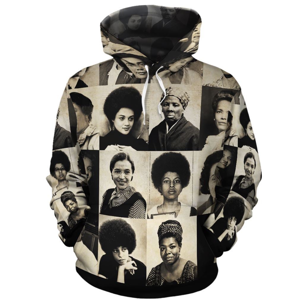 African Hoodie Female Civil Rights Leaders Hoodie