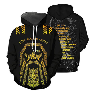 Viking All Over Printed Hoodie For Men and Women 62 RLT12