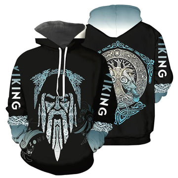 Viking All Over Printed Hoodie For Men and Women 63 RLT12