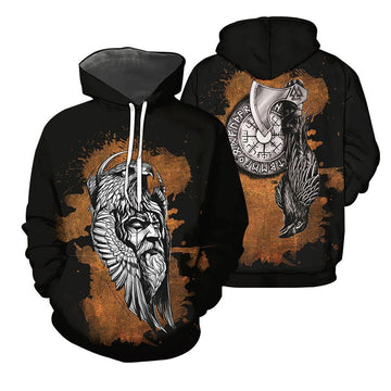 Viking All Over Printed Hoodie For Men and Women 65 RLT12