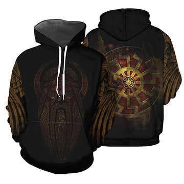 Viking All Over Printed Hoodie For Men and Women 67 RLT12