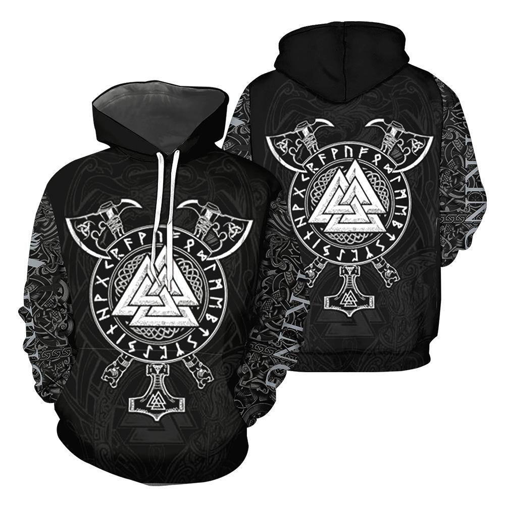 Viking All Over Printed Hoodie For Men and Women 70 RLT12