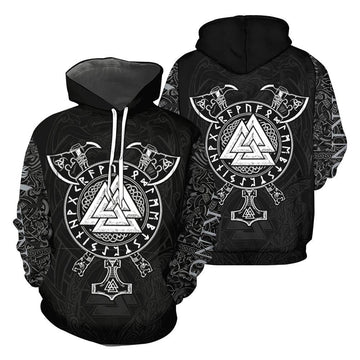 Viking All Over Printed Hoodie For Men and Women 70 RLT12