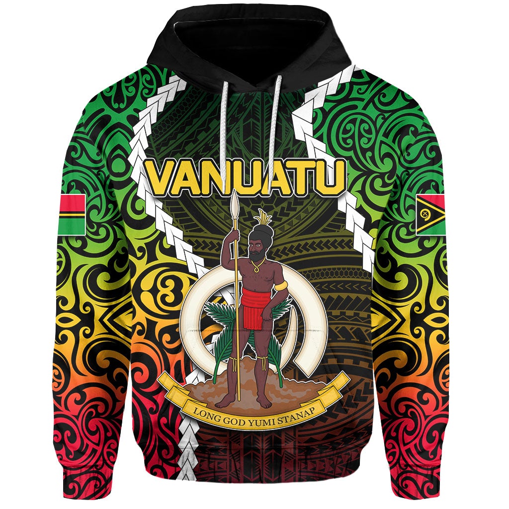 Vanuatu All Over Hoodie Independence Day Special Style LT6