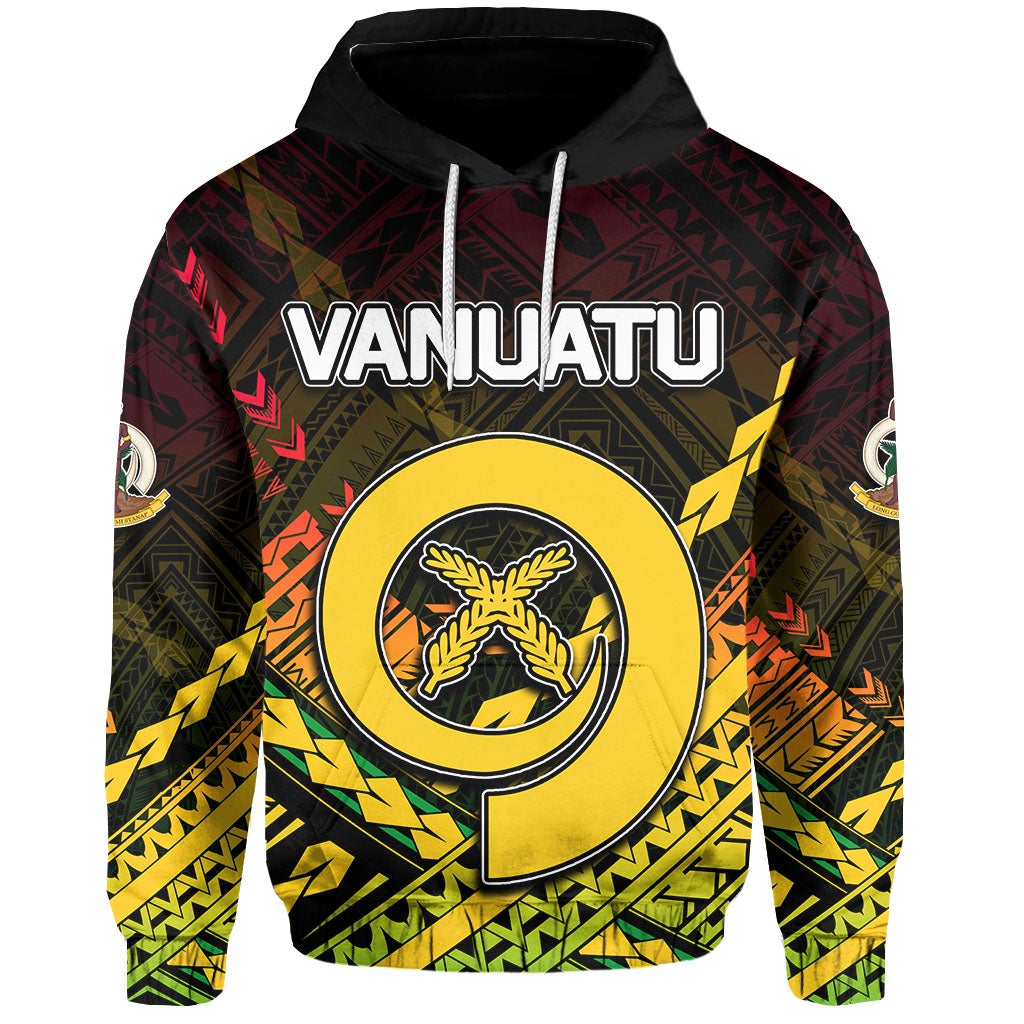 Vanuatu All Over Hoodie Independence Day Polynesian Style LT6