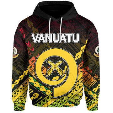 Vanuatu All Over Hoodie Independence Day Polynesian Style LT6