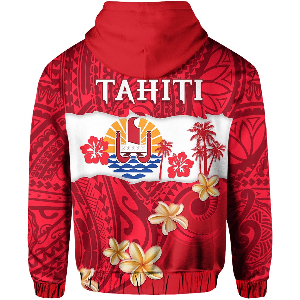 Tahiti Polynesian Hoodie Mythical Destination LT13