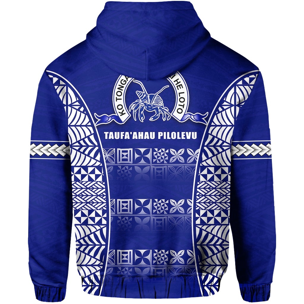 Taufaahau Pilolevu Hoodie Ngatu Tongan LT13
