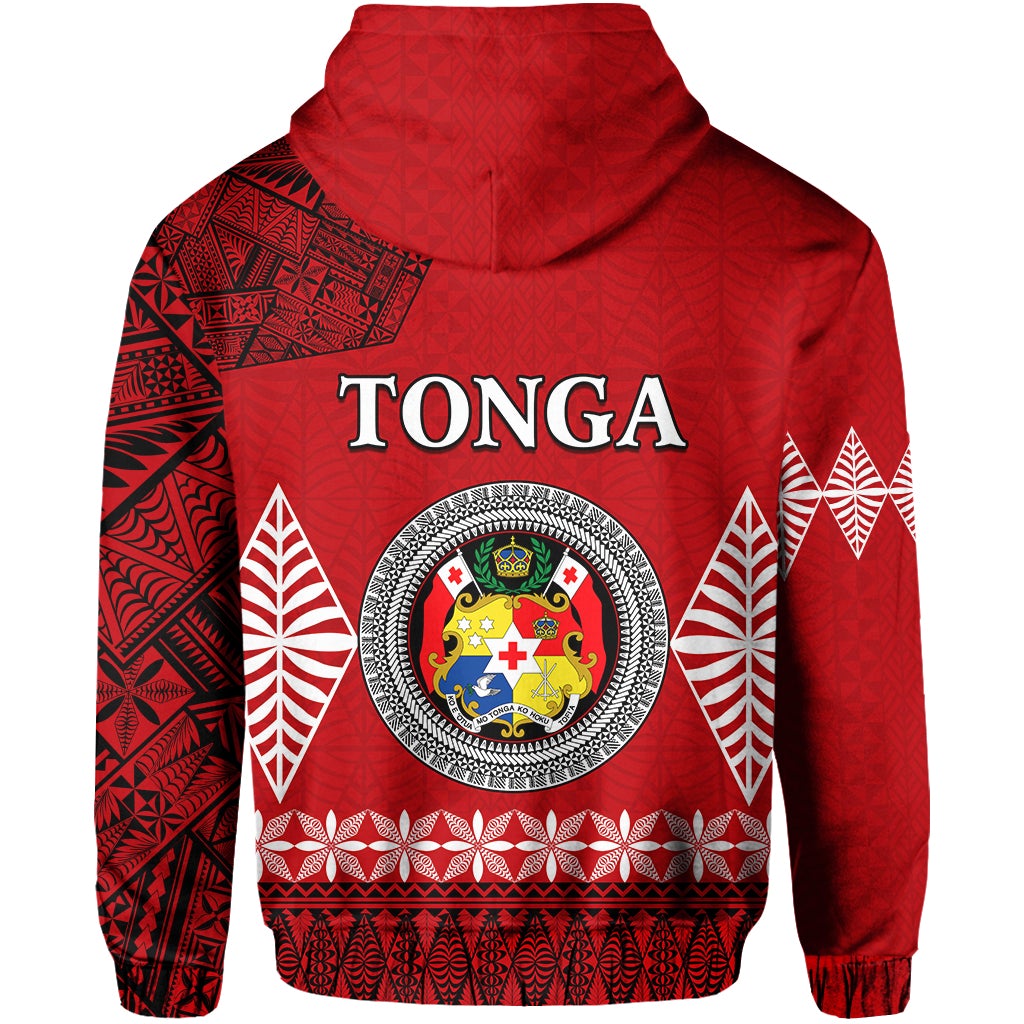 Vava u Tonga Zip Hoodie Tongan Ngatu LT13