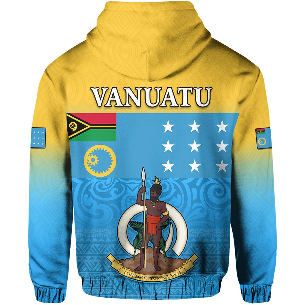 Sanma Province Zip Hoodie Vanuatu Proud LT13