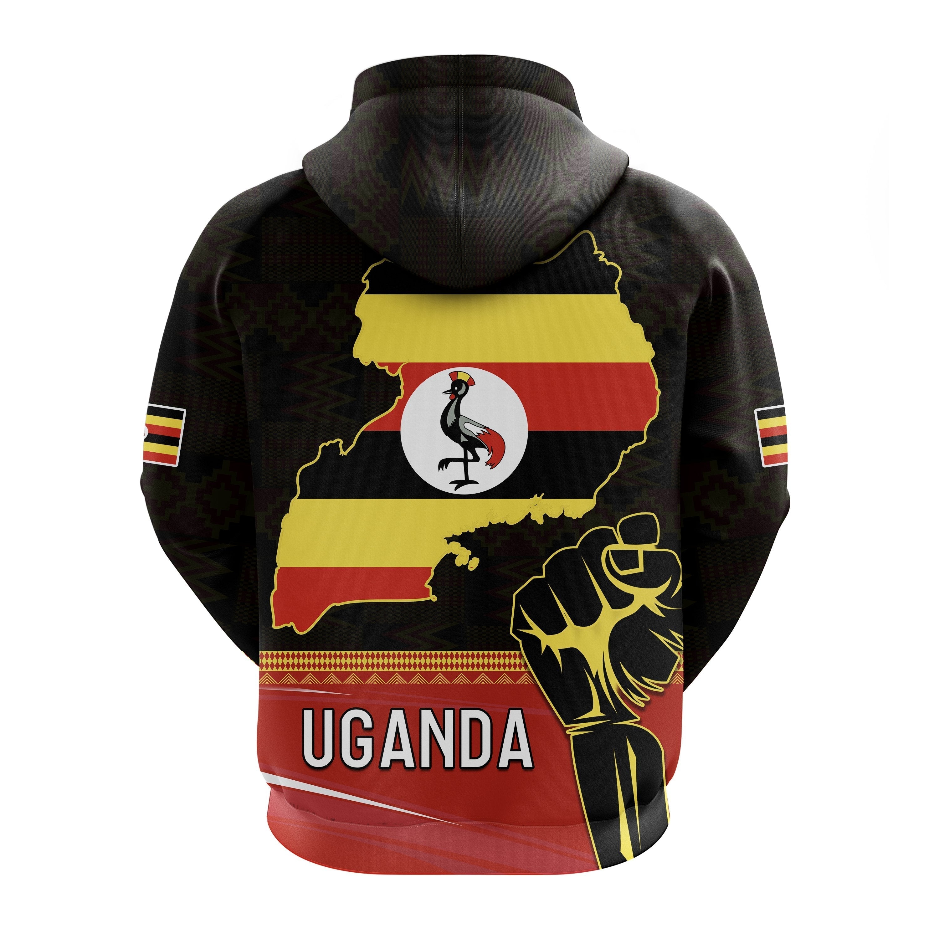 Uganda Zip Hoodie Bobi Wine People Power Our Power LT13
