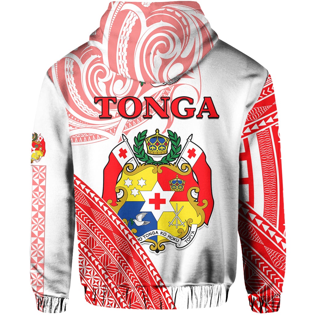 Tonga Hoodie Tongan Pattern Blithesome LT13
