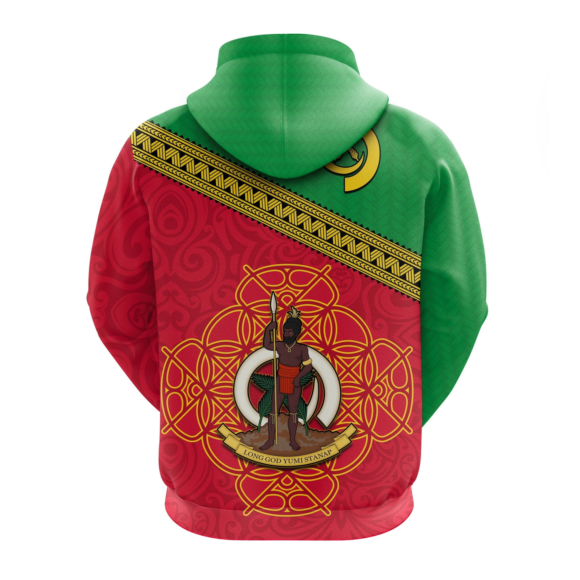 Vanuatu Hoodie Pattern Sand Drawing LT13