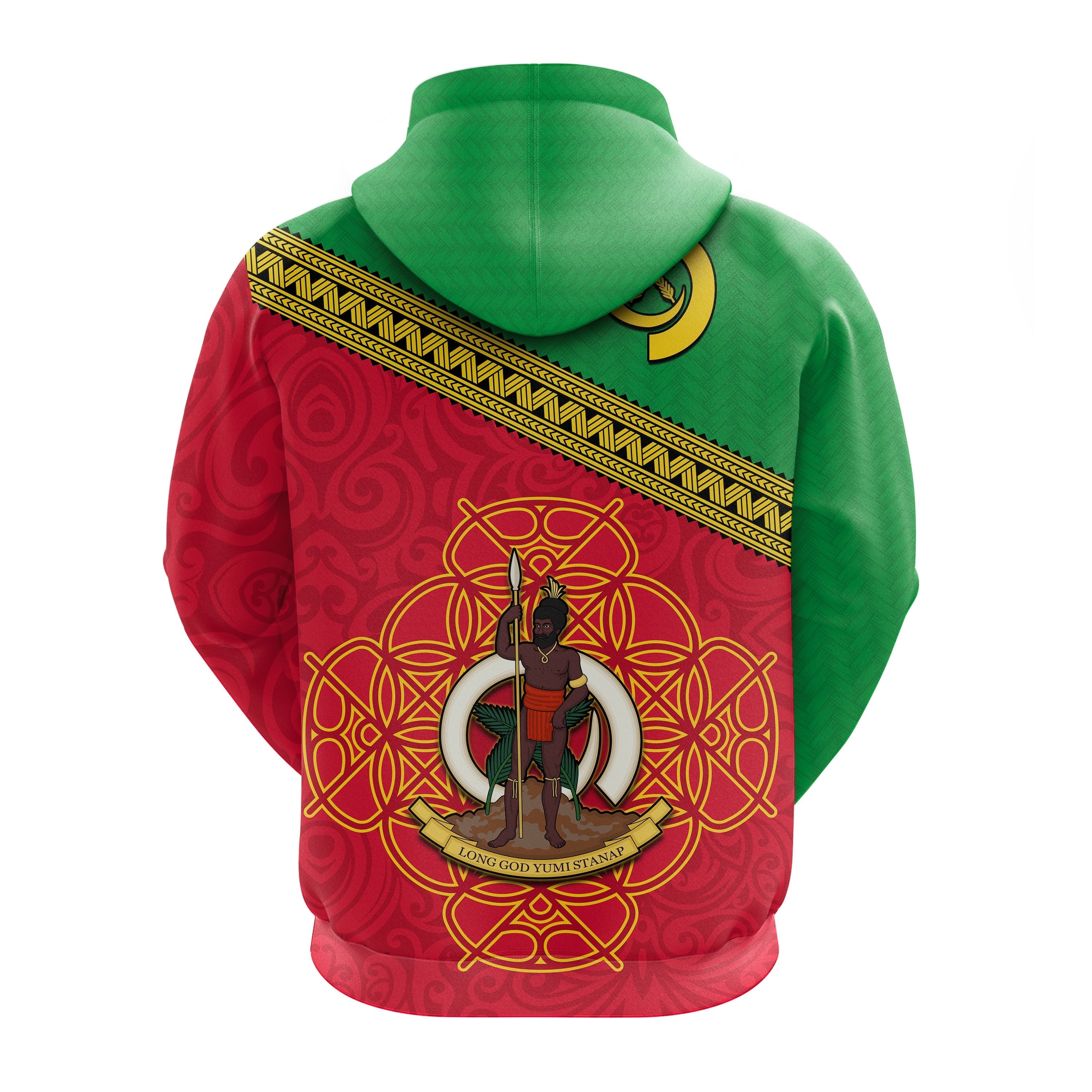 Vanuatu Hoodie Pattern Sand Drawing LT13