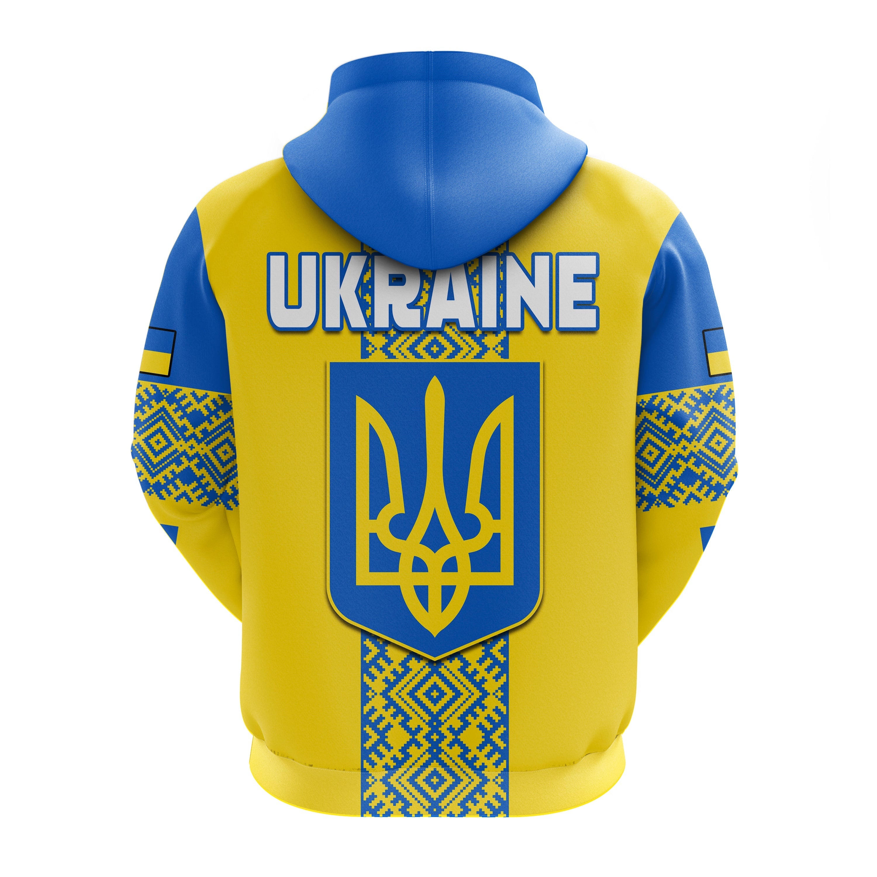Ukraine Hoodie Ukrainian Pattern LT13