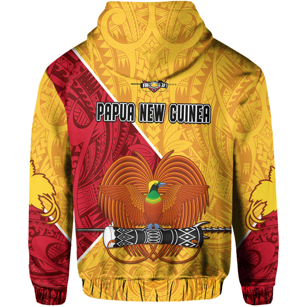 The Kumuls PNG Hoodie Papua New Guinea Polynesian Dynamic Style LT14