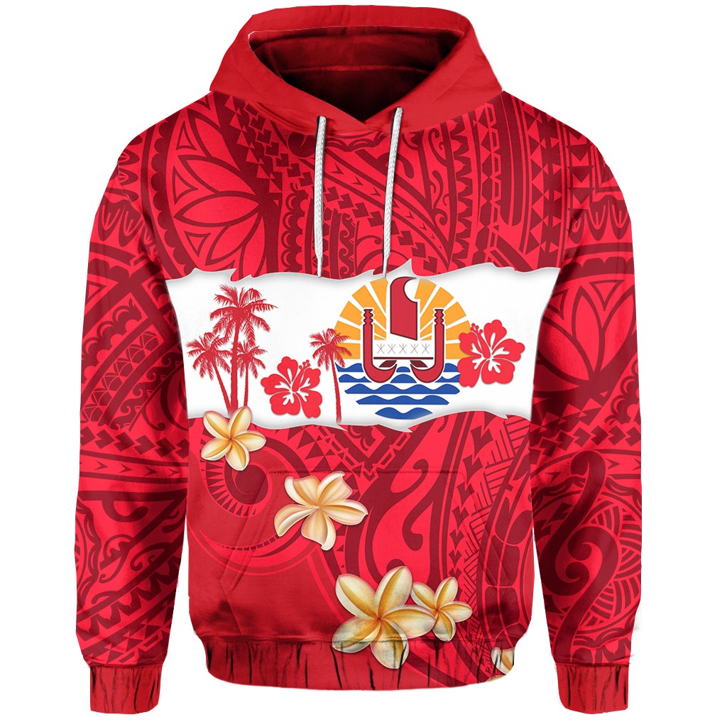 Tahiti Polynesian Hoodie Mythical Destination LT13