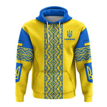 Ukraine Hoodie Ukrainian Pattern LT13