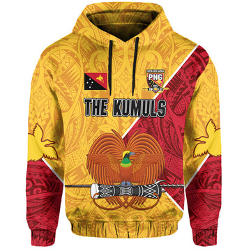 The Kumuls PNG Hoodie Papua New Guinea Polynesian Dynamic Style LT14