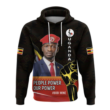 Uganda Hoodie Bobi Wine People Power Our Power LT13