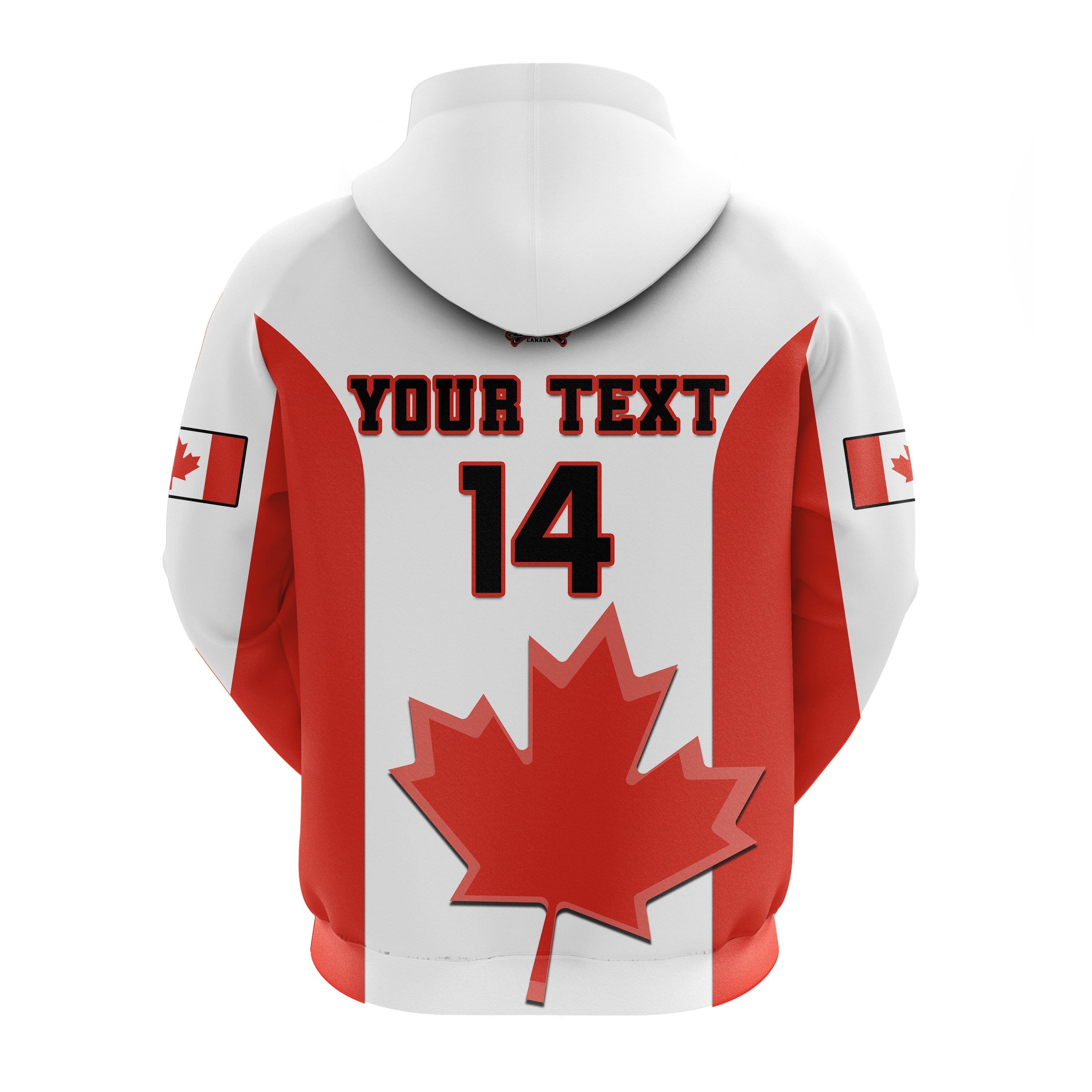 Custom Canada Baseball 2023 Hoodie Canadian Maple Leaf Sporty LT14