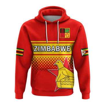Custom Zimbabwe CrickeHoodie The Chevrons ODI Style LT14