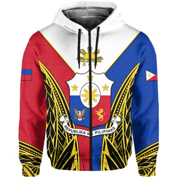 Philippines Zip Hoodie Sun Rayonnant LT13