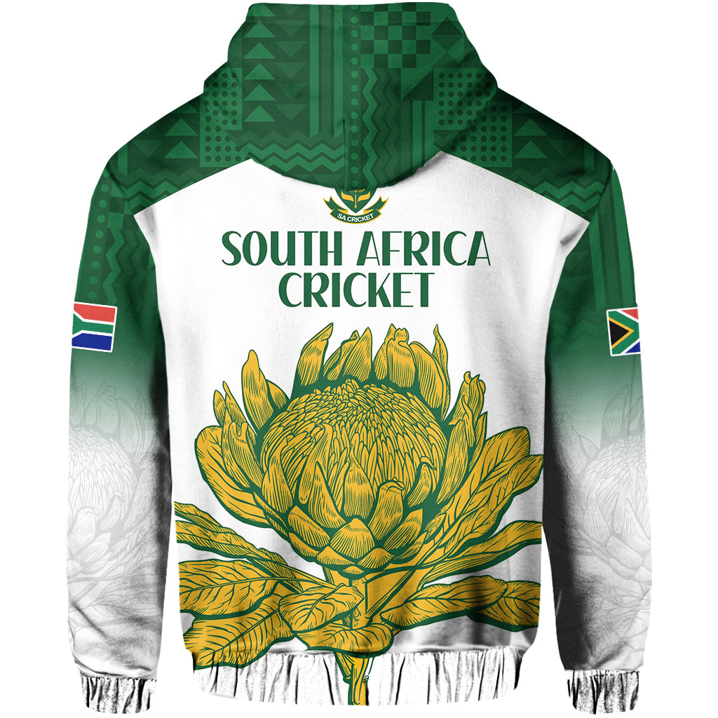 South Africa Cricket Hoodie Go Proteas Boxing Day Test LT13