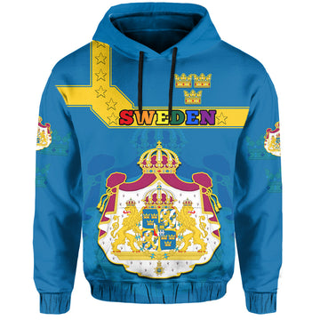 Sweden LGBT Day Hoodie Be Proud Of Who You Are LT14
