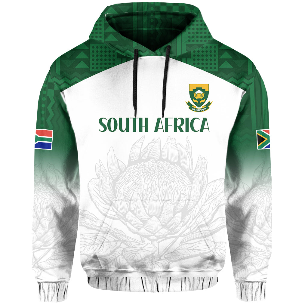 South Africa Cricket Hoodie Go Proteas Boxing Day Test LT13