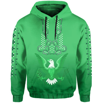 Philippines Hoodie Sun Filipino Green Barong LT13