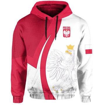 Poland Football Hoodie Come On Biao Czerwoni Soccer Polski Champions World Cup LT13
