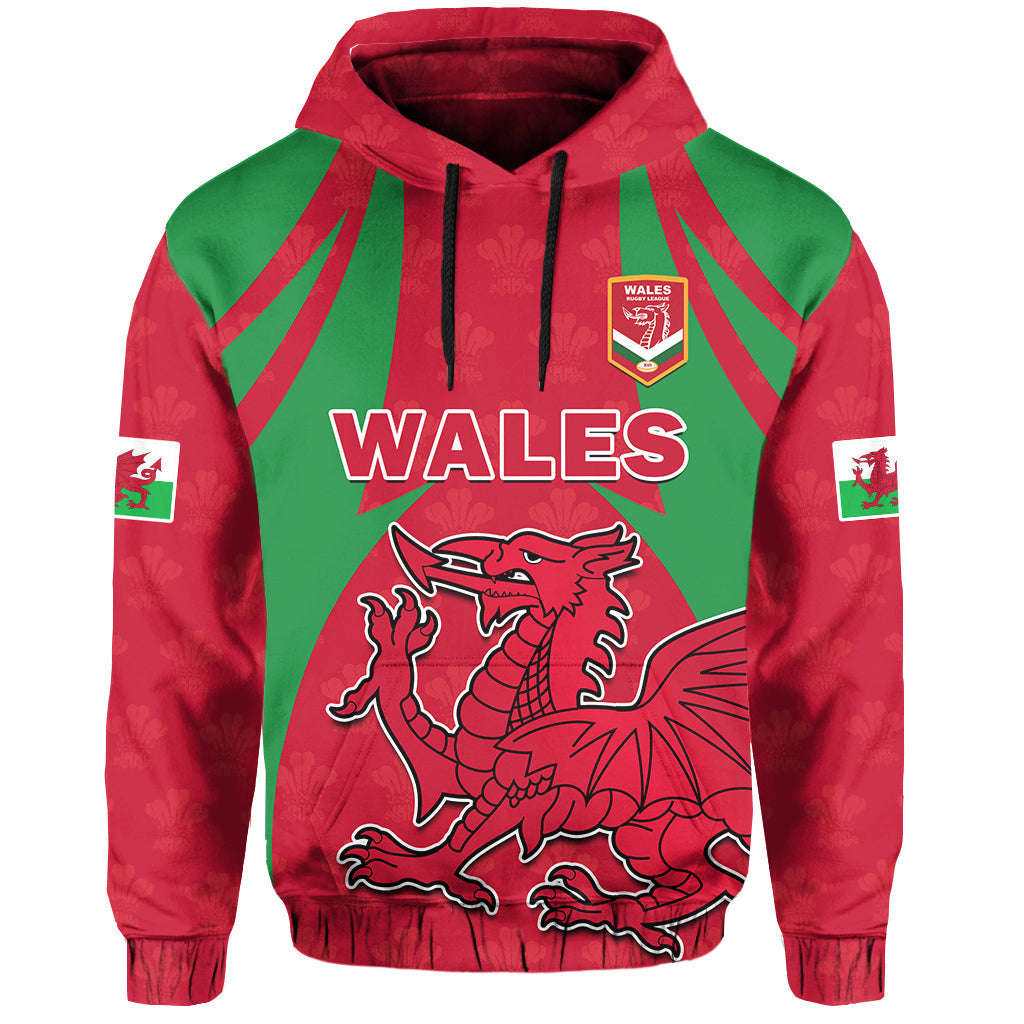 Wales Rugby Hoodie The Dragons National Team Come On Cymru LT14