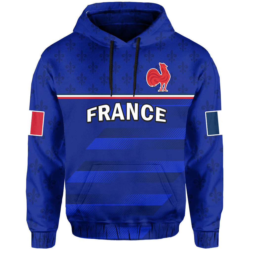 France Rugby Hoodie Outgoing Tour Allez Les Bleus LT14