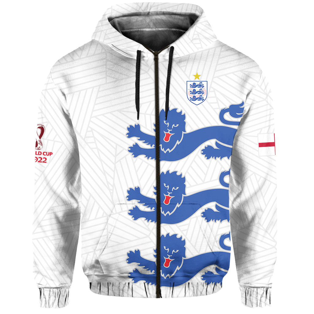 England Football Hoodie Come On Three Lions Soccer Champions World Cup Ver.02 LT13
