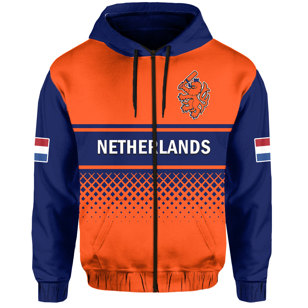 Netherlands CrickeHoodie ODI Simple Orange Style LT14