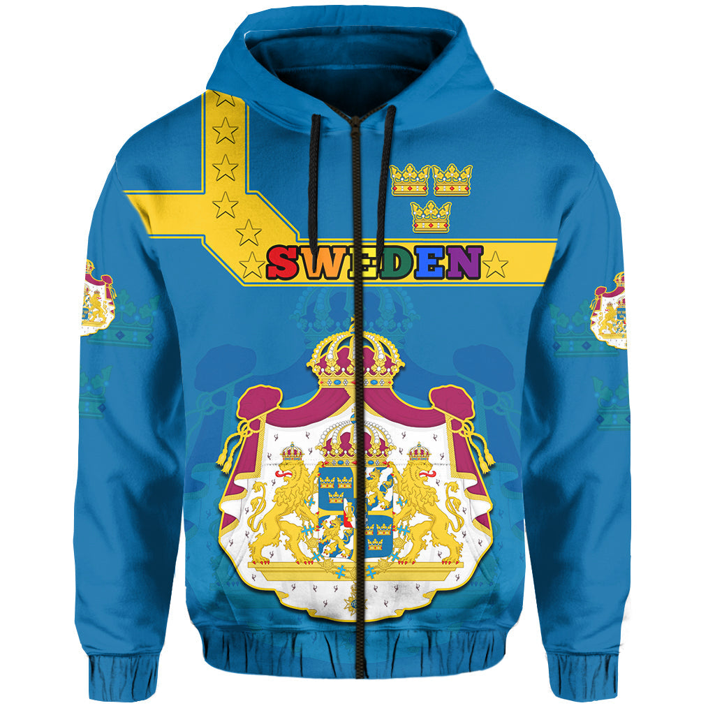Sweden LGBT Day Hoodie Be Proud Of Who You Are LT14