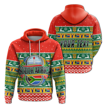 South Africa Christmas Custom Hoodie African Springbok LT13