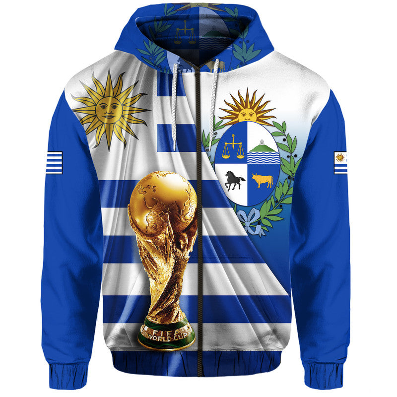 Uruguay Football La Celeste World Cup Hoodie LT9