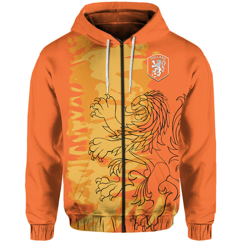 Netherlands Football Oranje Sport Design Hoodie LT9