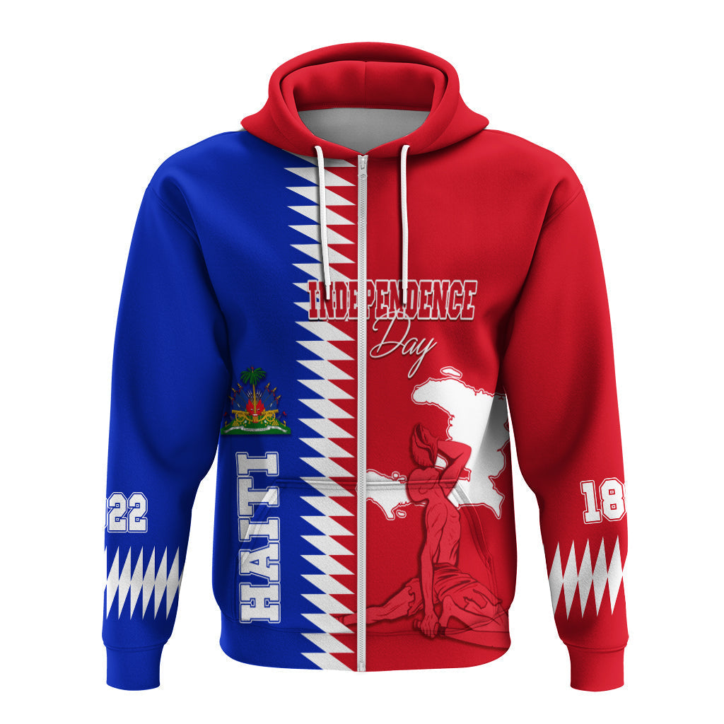 Haiti Independence Day Hoodie Negre Marron Simple Style LT7