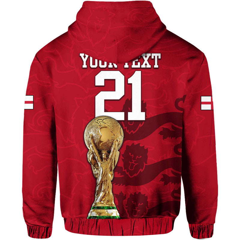 Custom England Football Hoodie We Are The Champions LT9