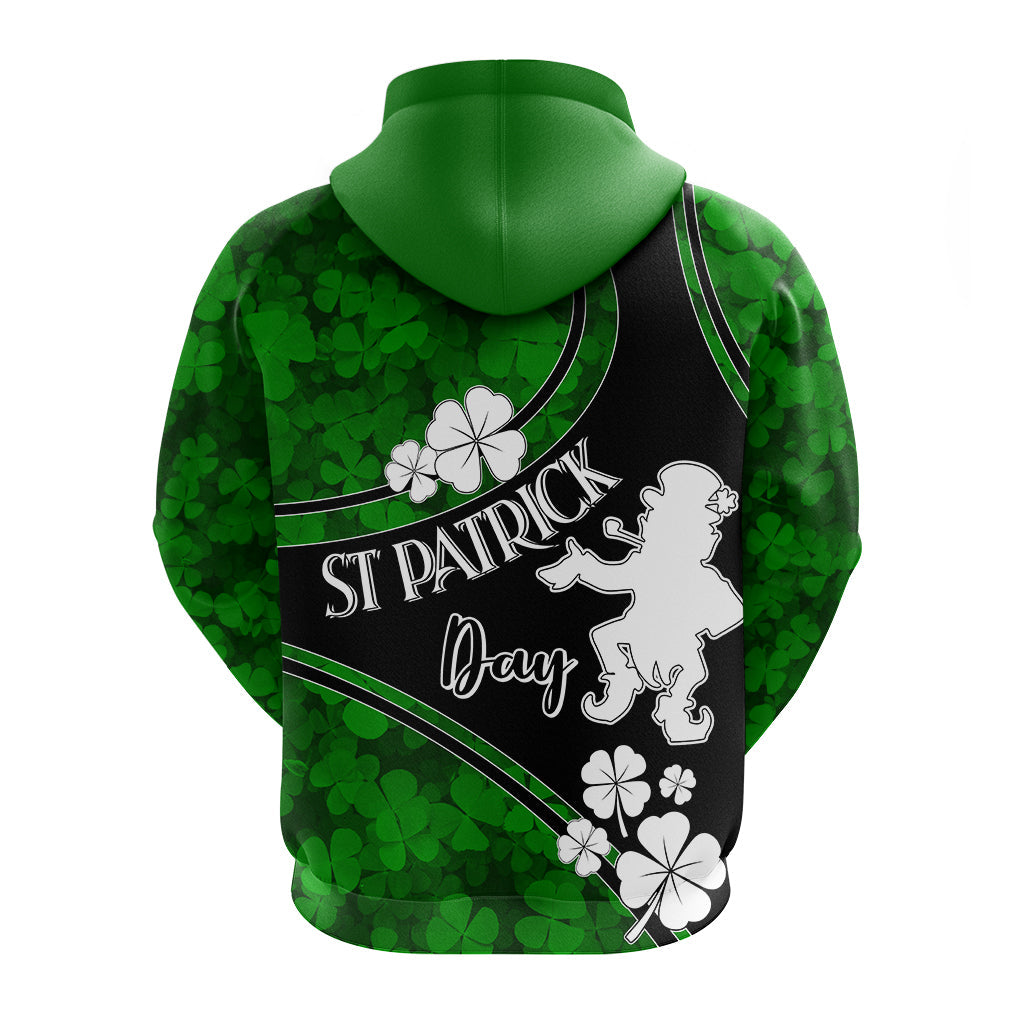 Saint Patrick Day Hoodie Shamrocks And Shenanigans - Black Style LT7